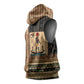 Egyptian God Ra Sleeveless Hoodie Ancient Mythology Solar Barque Falcon