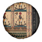 Egyptian God Ra Spare Tire Cover Ancient Mythology Solar Barque Falcon