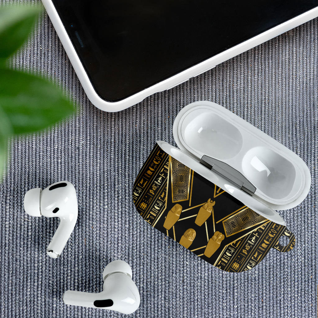 Egypt Canopic Jars AirPods Case Ancient Mythology Four Sons of Horus