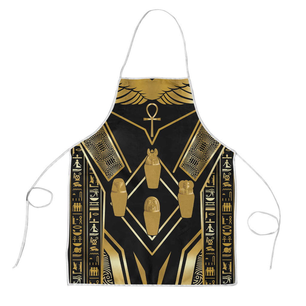 Egypt Canopic Jars Apron Ancient Mythology Four Sons of Horus