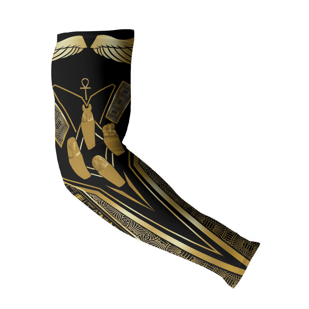Egypt Canopic Jars Arm Sleeves Ancient Mythology Four Sons of Horus