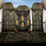 Egypt Canopic Jars Back Car Seat Cover Ancient Mythology Four Sons of Horus