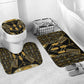 Egypt Canopic Jars Bathroom Set Ancient Mythology Four Sons of Horus
