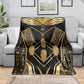 Egypt Canopic Jars Blanket Ancient Mythology Four Sons of Horus