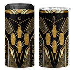 Egypt Canopic Jars 4 in 1 Can Cooler Tumbler Ancient Mythology Four Sons of Horus