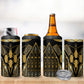 Egypt Canopic Jars 4 in 1 Can Cooler Tumbler Ancient Mythology Four Sons of Horus
