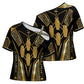 Egypt Canopic Jars Cross Shoulder Shirt Ancient Mythology Four Sons of Horus