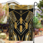 Egypt Canopic Jars Garden Flag Ancient Mythology Four Sons of Horus
