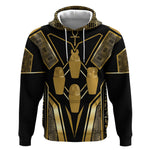 Egypt Canopic Jars Hoodie Ancient Mythology Four Sons of Horus