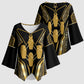 Egypt Canopic Jars Kimono Sleeve Blouse Ancient Mythology Four Sons of Horus