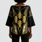 Egypt Canopic Jars Kimono Sleeve Blouse Ancient Mythology Four Sons of Horus