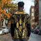 Egypt Canopic Jars Long Sleeve Shirt Ancient Mythology Four Sons of Horus