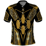 Egypt Canopic Jars Polo Shirt Ancient Mythology Four Sons of Horus