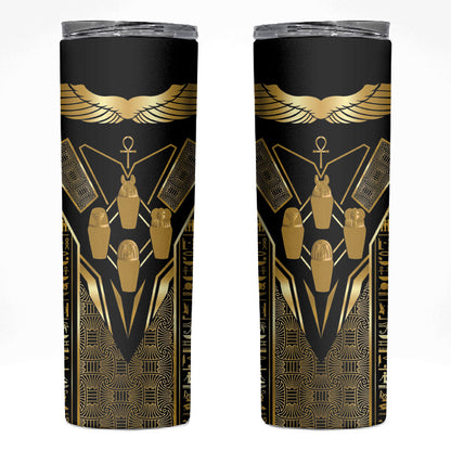 Egypt Canopic Jars Skinny Tumbler Ancient Mythology Four Sons of Horus
