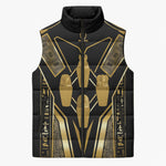 Egypt Canopic Jars Sleeveless Puffer Jacket Ancient Mythology Four Sons of Horus
