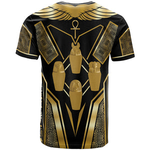 Egypt Canopic Jars T shirt Ancient Mythology Four Sons of Horus