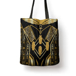 Egypt Canopic Jars Tote Bag Ancient Mythology Four Sons of Horus