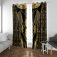 Egypt Canopic Jars Window Curtain Ancient Mythology Four Sons of Horus