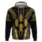 Egypt Canopic Jars Zip Hoodie Ancient Mythology Four Sons of Horus