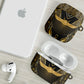Egypt Winged Sun AirPods Case Ancient Mythology Golden Ankh
