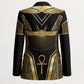 Egypt Winged Sun Blazer Ancient Mythology Golden Ankh