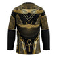 Egypt Winged Sun Hockey Jersey Ancient Mythology Golden Ankh
