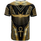 Egypt Winged Sun T shirt Ancient Mythology Golden Ankh