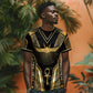 Egypt Winged Sun T shirt Ancient Mythology Golden Ankh