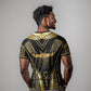 Egypt Winged Sun T shirt Ancient Mythology Golden Ankh