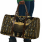 Egypt Winged Sun Travel Bag Ancient Mythology Golden Ankh