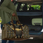 Egypt Winged Sun Travel Bag Ancient Mythology Golden Ankh