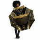 Egypt Winged Sun Umbrella Ancient Mythology Golden Ankh