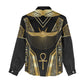 Egypt Winged Sun Women Casual Shirt Ancient Mythology Golden Ankh