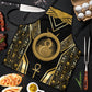 Egypt Ouroboros Apron Ancient Mythology Infinity Serpent Gold