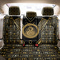 Egypt Ouroboros Back Car Seat Cover Ancient Mythology Infinity Serpent Gold