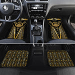 Egypt Ouroboros Car Mats Ancient Mythology Infinity Serpent Gold