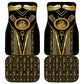 Egypt Ouroboros Car Mats Ancient Mythology Infinity Serpent Gold