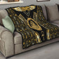Egypt Ouroboros Quilt Ancient Mythology Infinity Serpent Gold