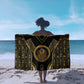 Egypt Ouroboros Sarong Ancient Mythology Infinity Serpent Gold