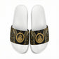 Egypt Ouroboros Slide Sandals Ancient Mythology Infinity Serpent Gold