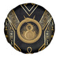 Egypt Ouroboros Spare Tire Cover Ancient Mythology Infinity Serpent Gold