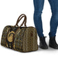 Egypt Ouroboros Travel Bag Ancient Mythology Infinity Serpent Gold