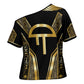 Egypt Amenta Cross Shoulder Shirt Ancient Mythology Underworld Realm