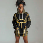Egypt Amenta Hoodie Dress Ancient Mythology Underworld Realm