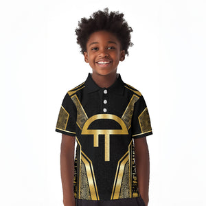 Egypt Amenta Kid Polo Shirt Ancient Mythology Underworld Realm
