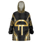 Egypt Amenta Kid Wearable Blanket Hoodie Ancient Mythology Underworld Realm