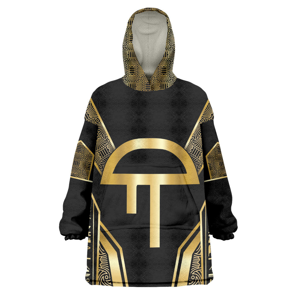 Egypt Amenta Kid Wearable Blanket Hoodie Ancient Mythology Underworld Realm