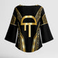 Egypt Amenta Kimono Sleeve Blouse Ancient Mythology Underworld Realm