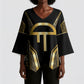 Egypt Amenta Kimono Sleeve Blouse Ancient Mythology Underworld Realm