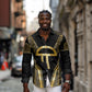 Egypt Amenta Long Sleeve Button Shirt Ancient Mythology Underworld Realm